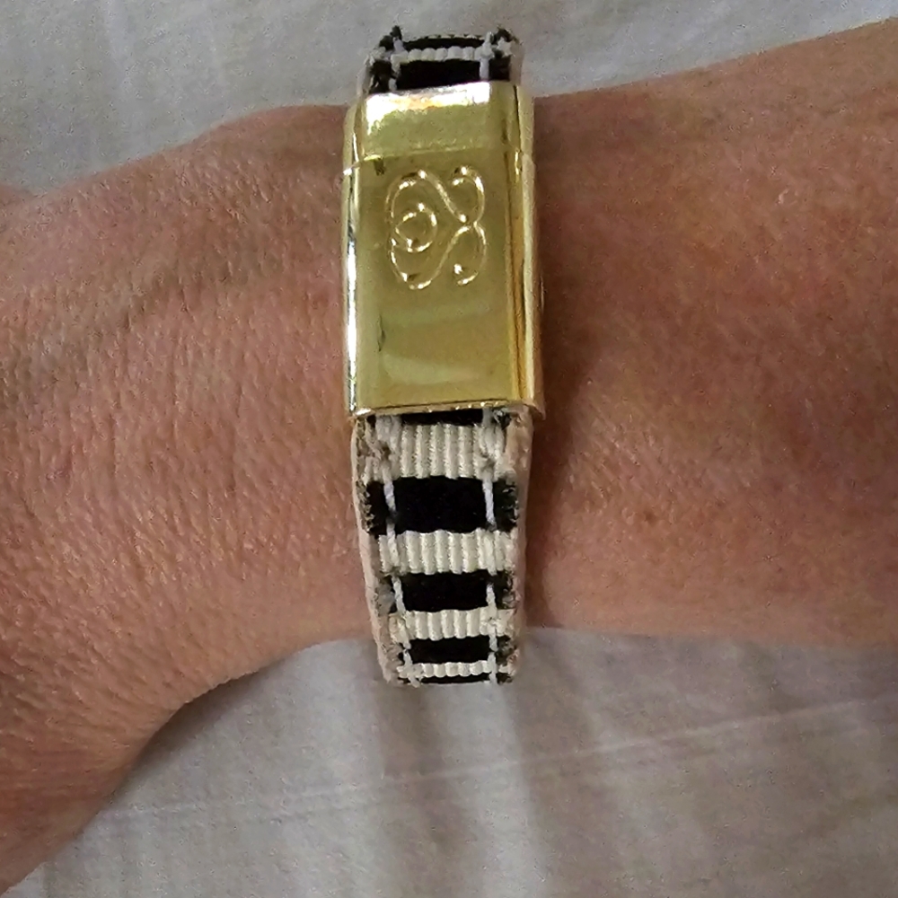 Perfectly imperfect lightly worn Gwen Stefani upcycled L.A.M.B. Gracie Bracelet